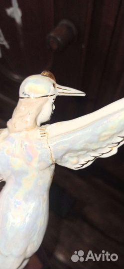 Статуэтка времён СССР аист-балерина