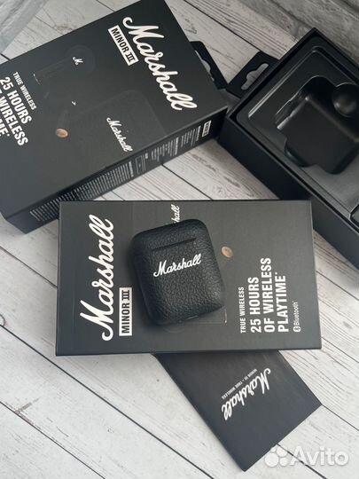 Наушники marshall minor 3 (Новые, доставка)