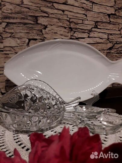 Икорница,блюдо,рыбы.от