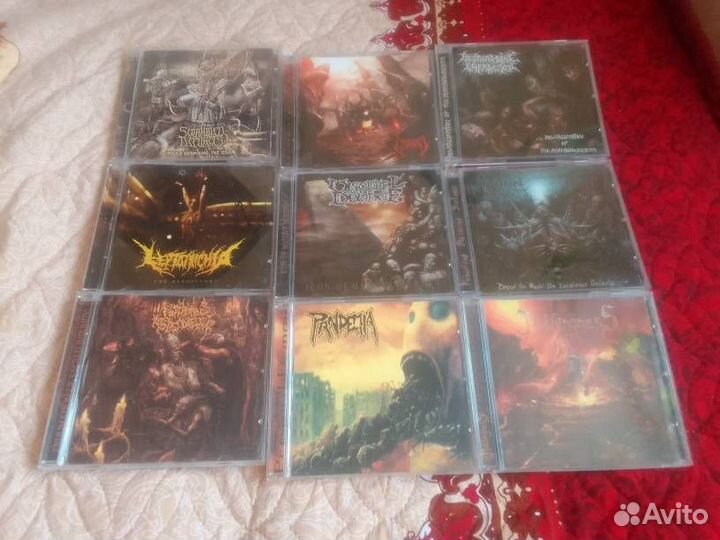 Death metal cd, Brutal death metal cd