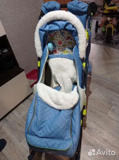 Санки коляска ника