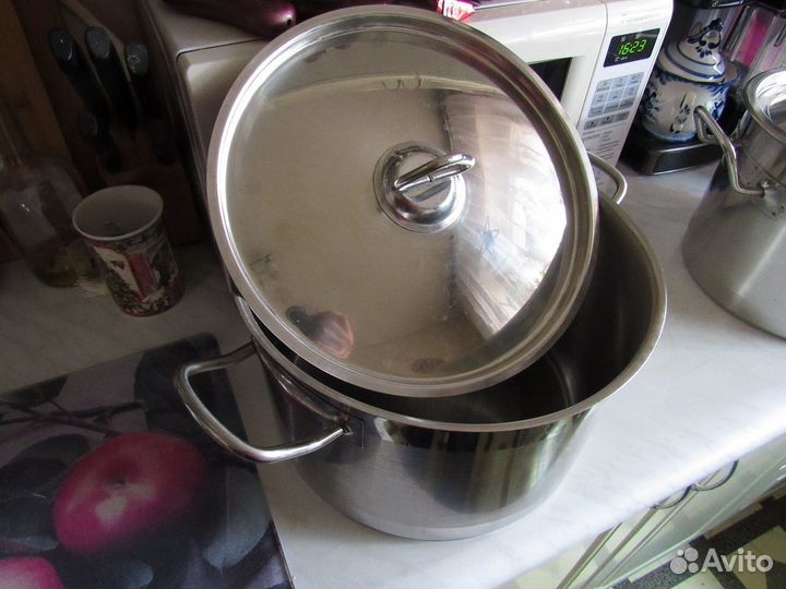 Кастрюли нержавейка Общепит идеальное состояние