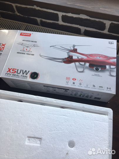 Квадрокоптер c камерой. Почта России