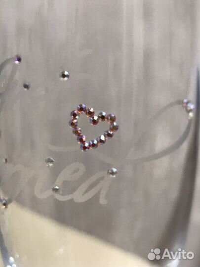 Свадебные фужеры, бокалы