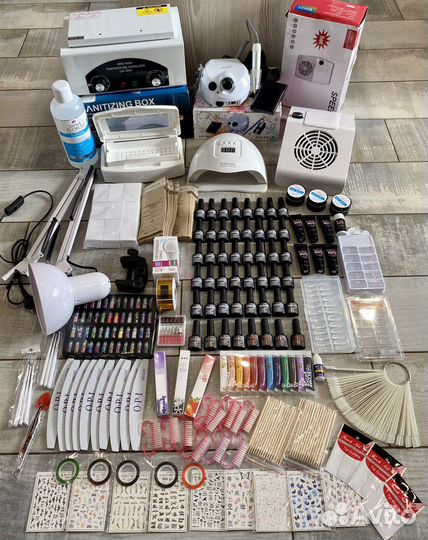 Профессиональный набор для наращивания ногтей