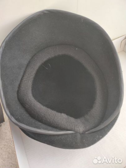 Шляпа-кепка новая из фетра