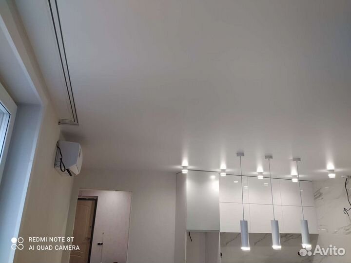 Натяжные потолки/Слив воды