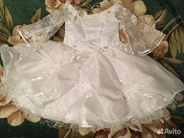 Нарядное платье 4-8 лет