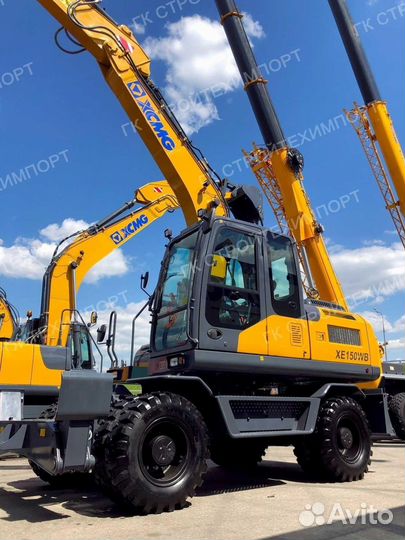 Колёсный экскаватор XCMG XE150WD, 2023