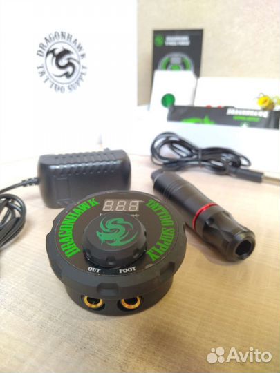 Роторная машинка для тату в подарочной уп