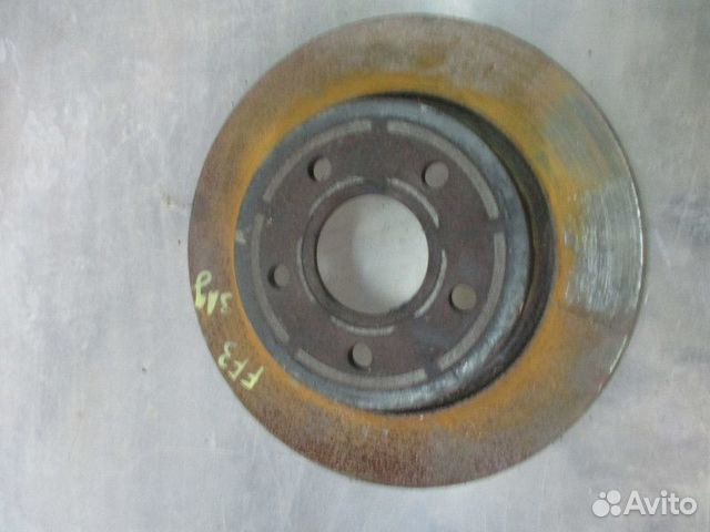 Диск тормозной вентилируемый задний левыйправый