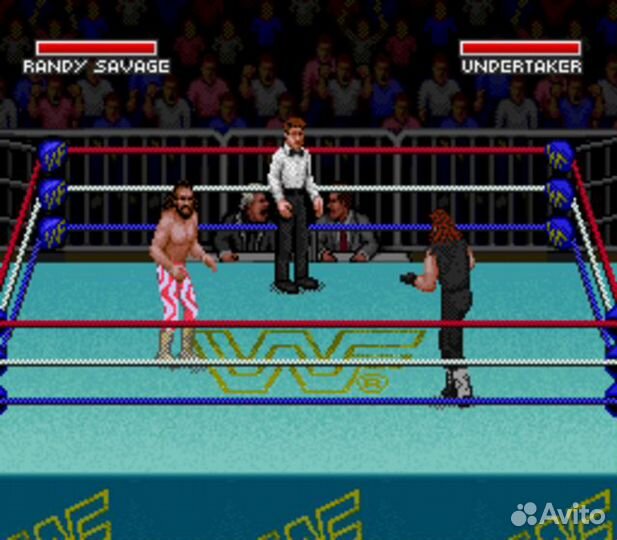 Игра WWF Super Wrestlemania Nintendo snes