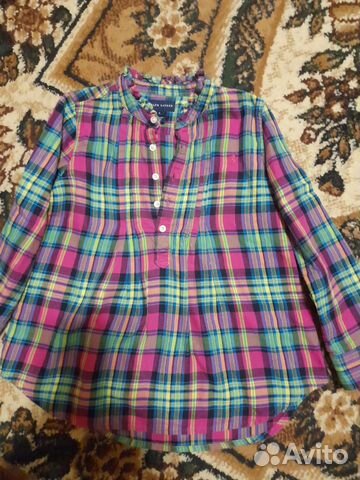 Рубашка Ralph Lauren оригинал 5лет
