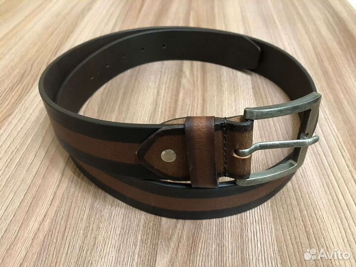 Мужской кожаный ремень