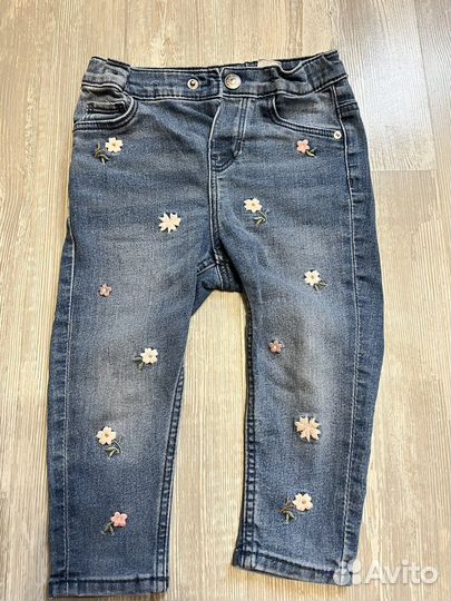 Джинсы для девочки 86