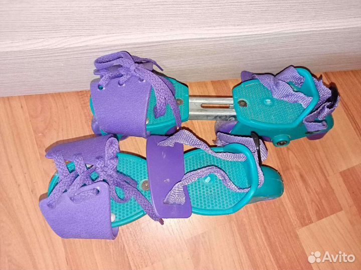 Ролики раздвижные на обувь