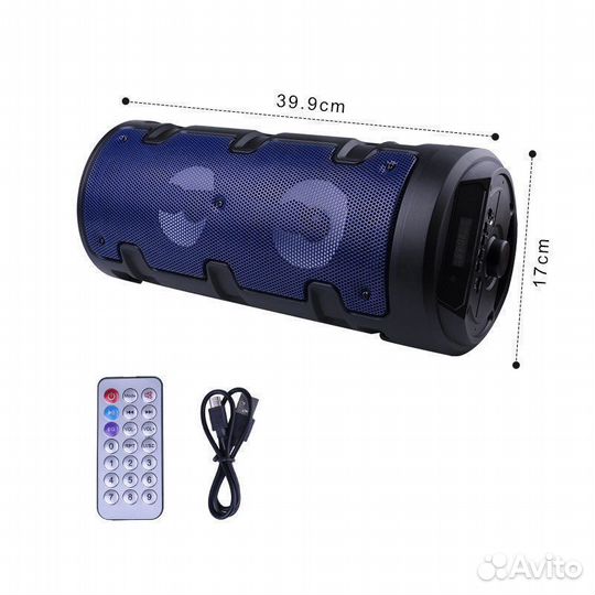 Колонка беспроводная ZQS синий