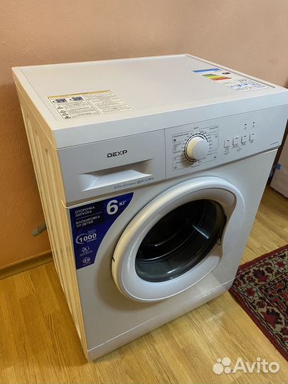 Стиральная машина dexp 6кг, доставка