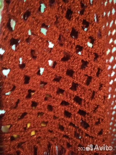 Шаль ажурная