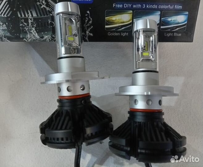 Лампы LED h1 h3 h7 h11 hb3 hb4 h27 h4 чип ZES