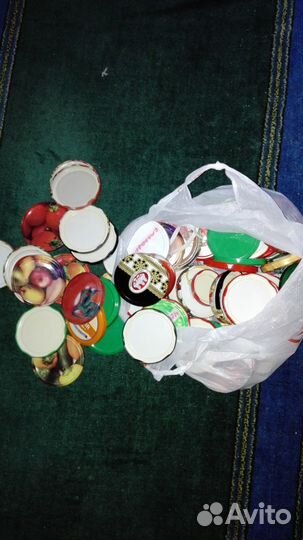 Крышки железные завинчиваются