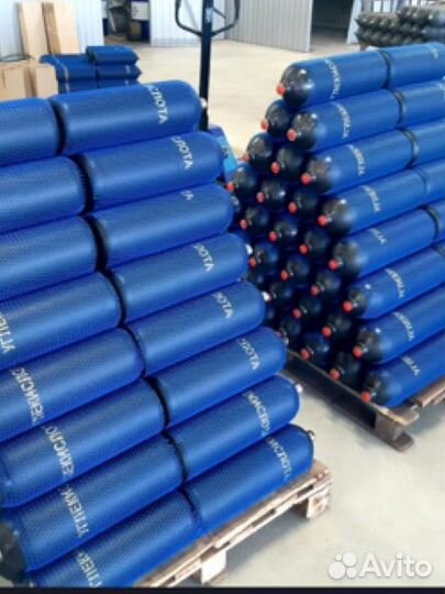 Баллоны для газов новые и бу