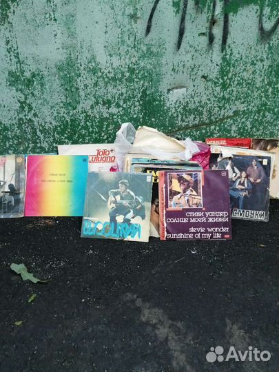 Пластинки винил 200 шт