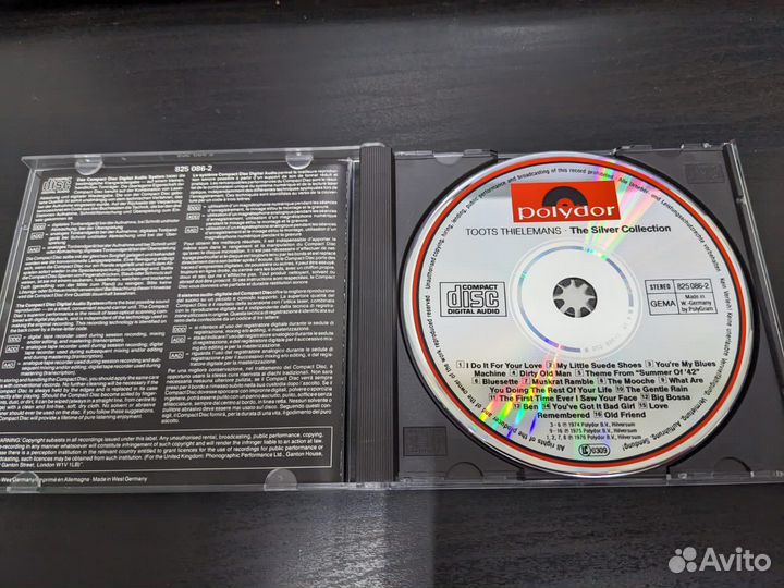 Toots Thielemans The silver collection 1985 CD