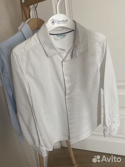 Рубашка школьная 128р