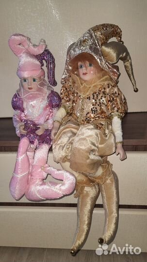 Арлекин игрушка новая