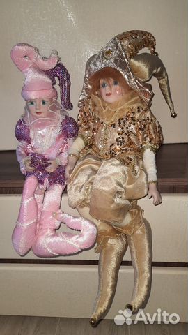 Арлекин игрушка новая