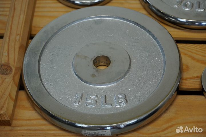 Диск, блин, диск для штанги 5 LB диаметр 25