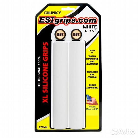 Грипсы (ручки) для руля велосипеда силиконовые ESI