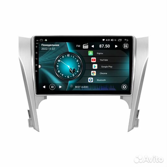 Магнитола Toyota Camry 7 XV 50 2011-2014 2/32