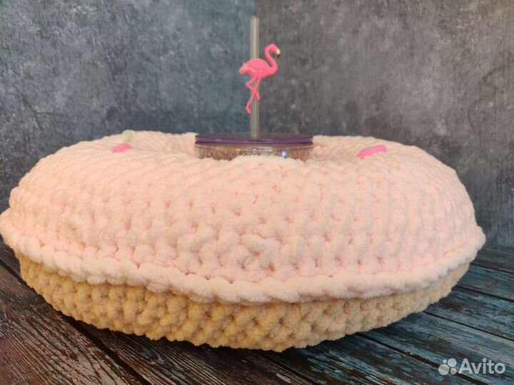 Подушка пончик