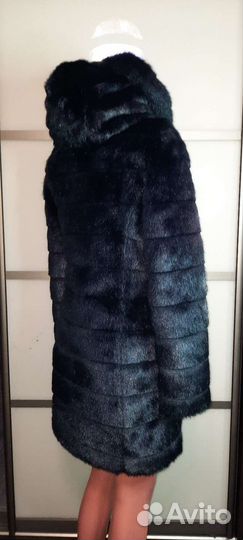 Шуба из экомеха