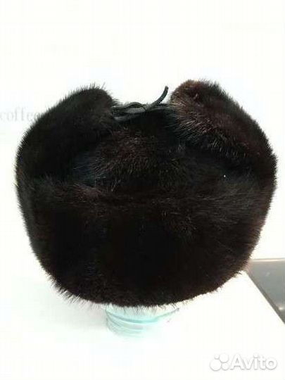 Норковая шапка мужская