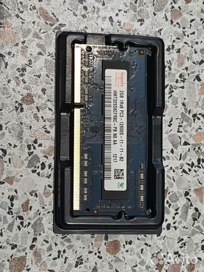 Оперативная память ddr3 2gb 2шт 1333