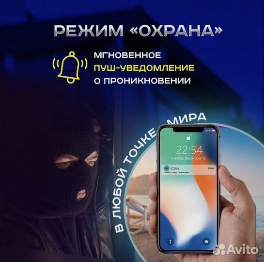Wi-Fi вайфай камера видеонаблюдения