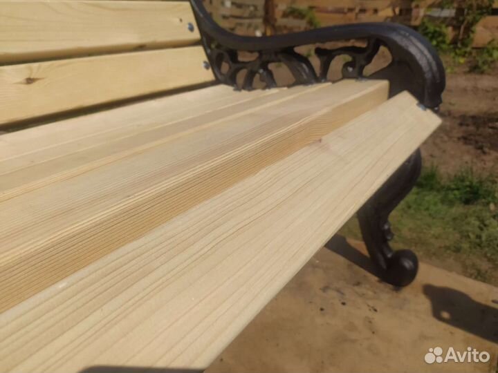 Скамья Парковая тишь чугунная