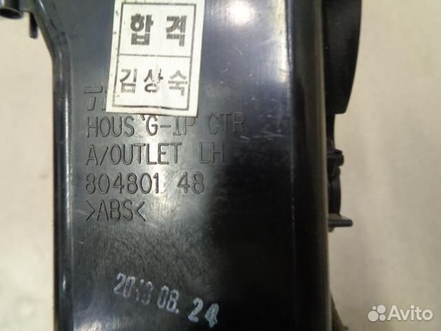 Дефлектор воздушный центральный левый Chevrolet E