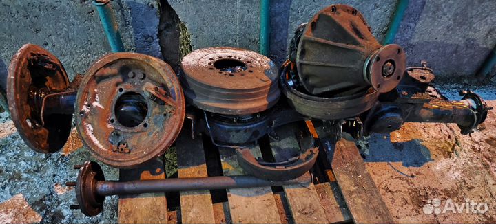 Задний мост Land Cruiser 80