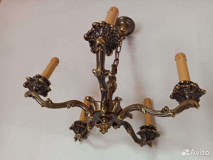Старинная, антикварная люстра
