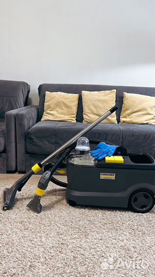 Аренда моющего пылесоса и пароочистителя Karcher