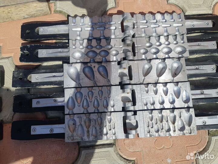 Форма для заливки свинца