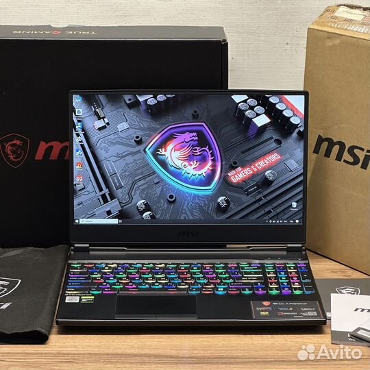 New MSI Leopard 144Hz I5/16GB/GTX 1660Ti/2.5TB SSD