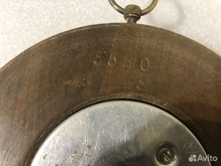 Старинный Антикварный Барометр в деревянном корпус