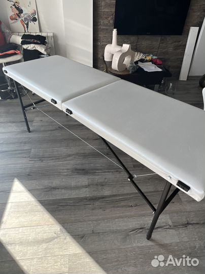 Массажный стол складной с регулировкой высоты