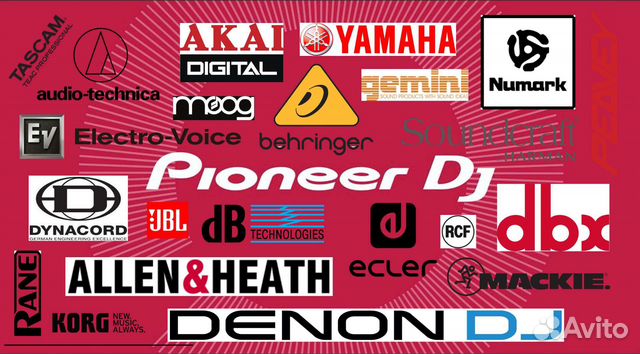 Ремонт dj, музыкального оборудования, сервис