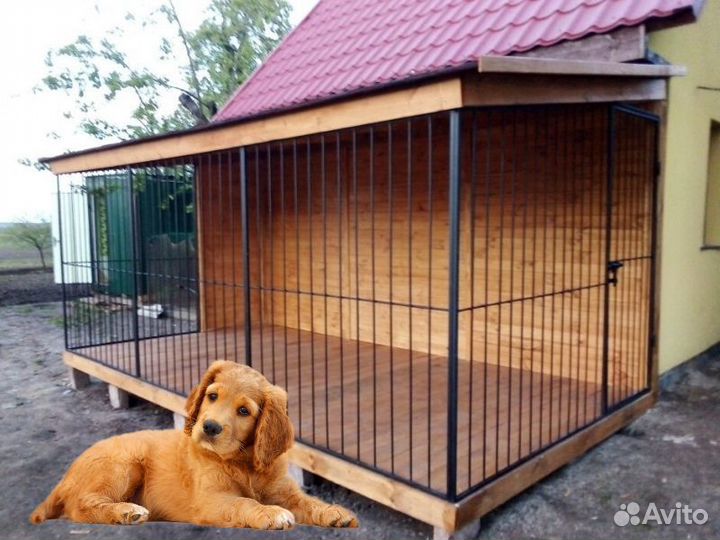 Вольер для собак 2х3 